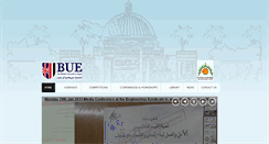 Desktop Screenshot of csfs.bue.edu.eg