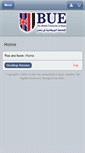 Mobile Screenshot of csfs.bue.edu.eg
