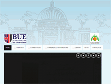 Tablet Screenshot of csfs.bue.edu.eg